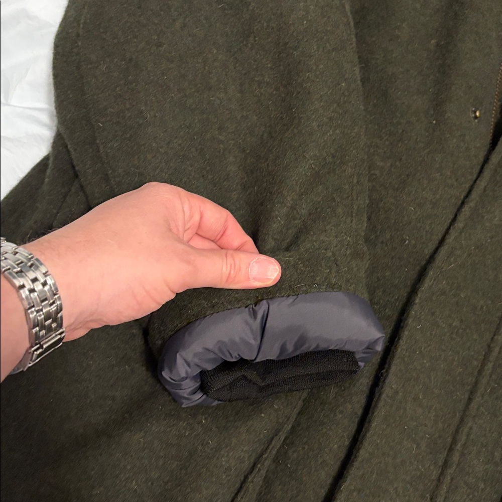 NWT LL Bean Wool Parka - Picture 11 of 16